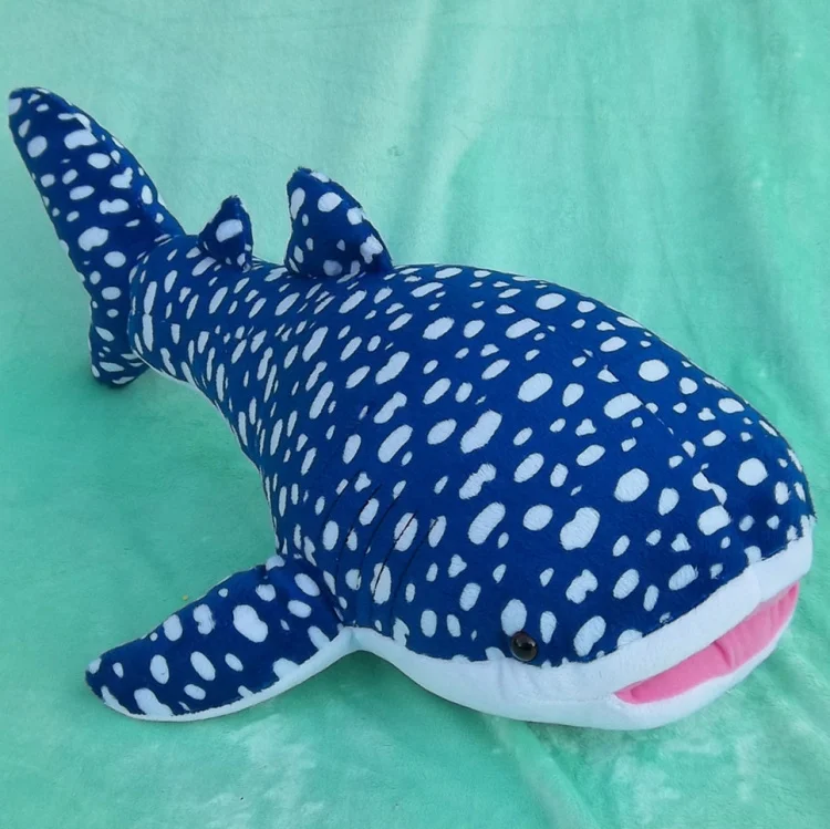 

creative plush sea animal toy blue whale stuffed shark doll gift about 60cm 2721