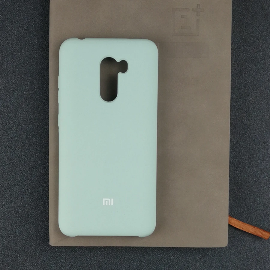 Pocophone F1 Чехол Оригинальный жидкий силиконовый защитный супер хороший сенсорный