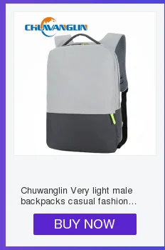 Chuwanglin модный рюкзак, мужские дорожные сумки, повседневная школьная сумка, водонепроницаемый рюкзак для ноутбука, элегантный дизайн, мужские рюкзаки S1610