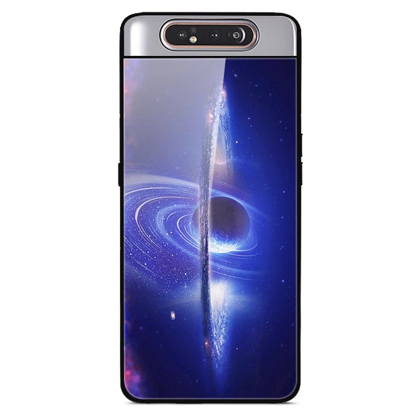 Для samsung Galaxy A80 чехол из закаленного стекла жесткая задняя крышка для samsung Galaxy A80 A90 SM-A805F SM A805F чехол для телефона A 80 6,7''