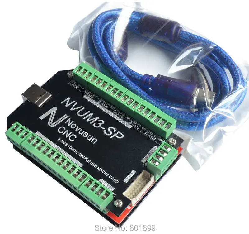 6 оси USB Mach3 карты 100 кГц Интерфейс Совета CNC Шаговые двигатели Драйвер
