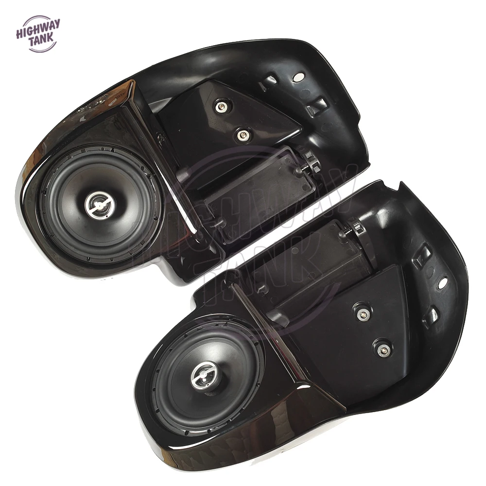 Черный мотоциклетный чехол 6 5 дюйма с нижним вентилируемым обтекателем для Harley