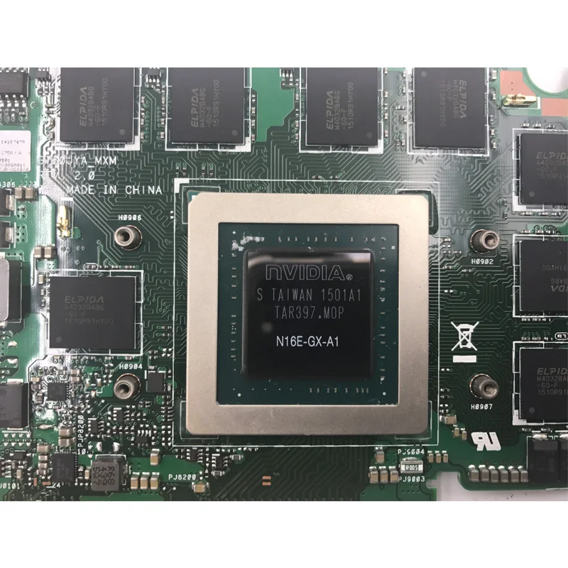G750J видеокарта REV2.0 GTX980 8 ГБ для For Asus G750JY G750JYA MXM материнская плата ноутбука VGA карта