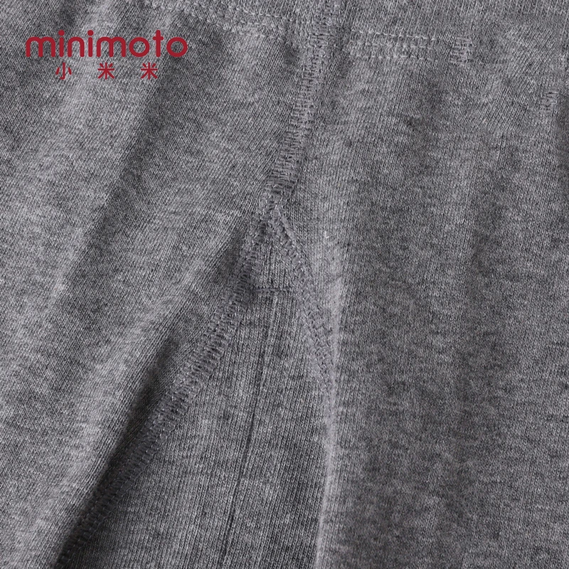 Minimoto/Детские колготки плотные из хлопка для новорожденных теплые чулки с бантом