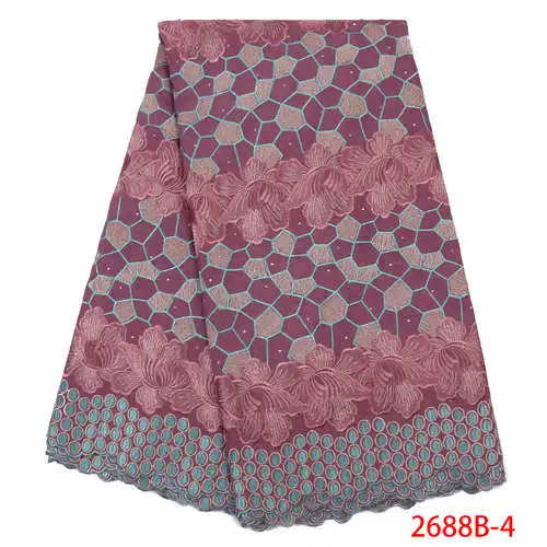 Picture -4 Швейцарская вуаль кружева в швейцарском стиле Tissu Dentelle синие нигерийские кружевные ткани африканские платья для женщин швейцарская кружевная ткань NA2688B-1 - Цвет: Picture -4