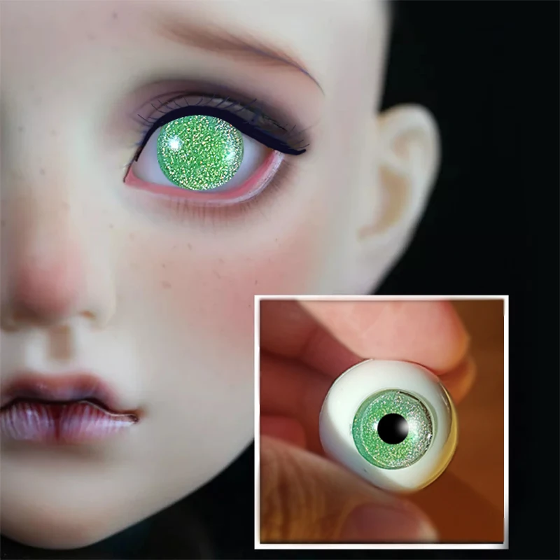 Трава зеленая bjd кукольные глаза для BJD куклы игрушки sd глазные яблоки 1/3 1/4 1/6 12 мм