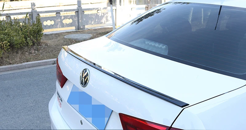 Задний спойлер для Jetta из АБС пластика автомобильное заднее крыло грунтового