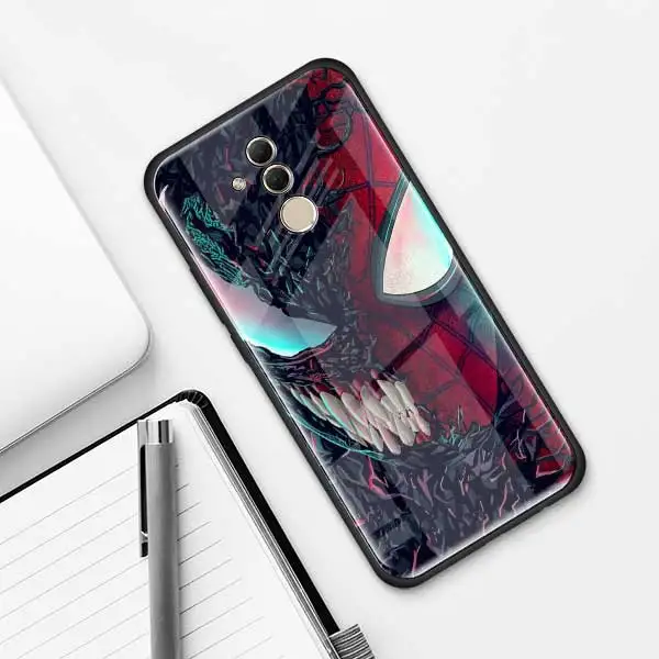 012 Чудо-яд, супергерой, чехол из закаленного стекла для huawei P30 Pro P10 P20 P30 Lite mate 10 20 Pro Honor 20 Pro 8X, чехол - Цвет: 012