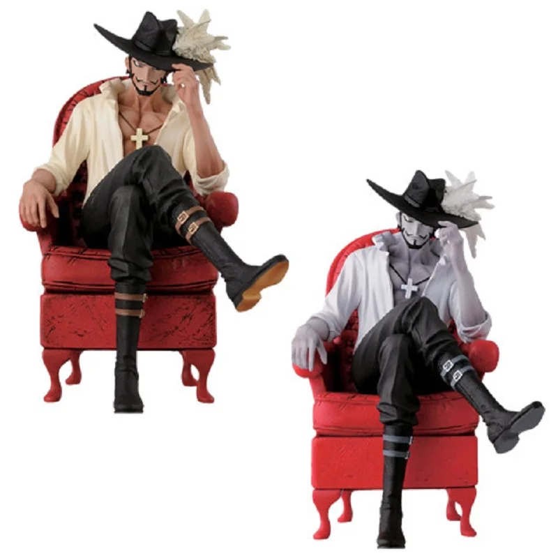 2 цвета один кусок Dracule фигурка Mihawk Prize Creator Cool Action Figure японское аниме цельная