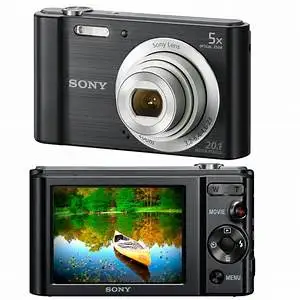 Цифровая камера SONY DSC-W800 20 МП оптический зум 5x ПЗС бесплатная доставка |