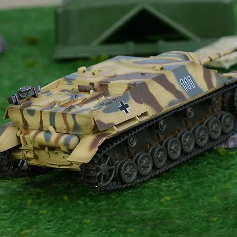 Предустановленный 1/72 Jagdpanzer IV Sd.Kfz. Коллекционная пластиковая модель хобби времен