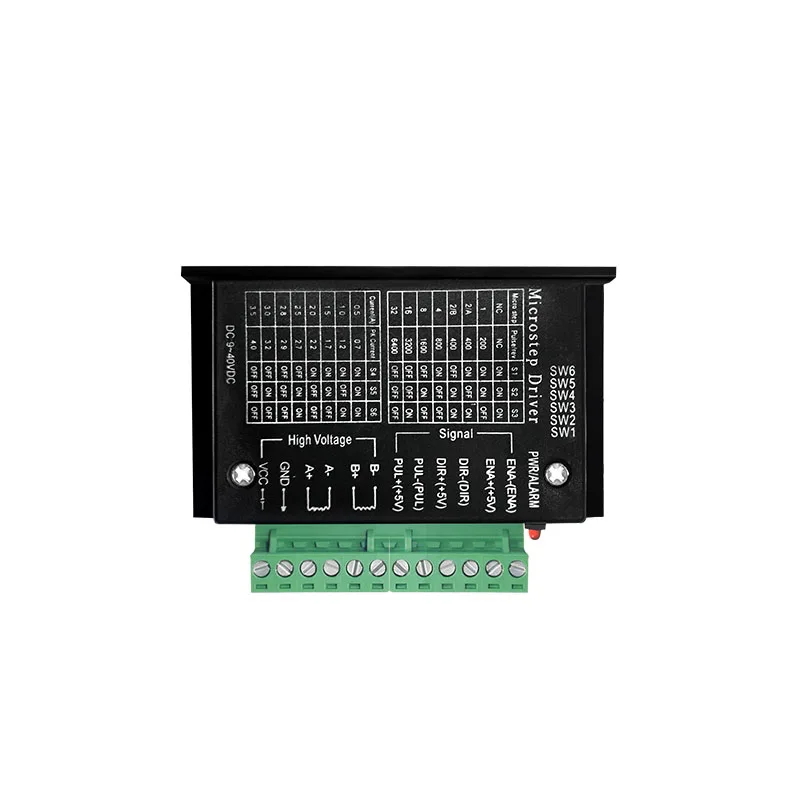 CNC одноосный 4A TB6600 2/4 фазный гибридный шаговый двигатель контроллер