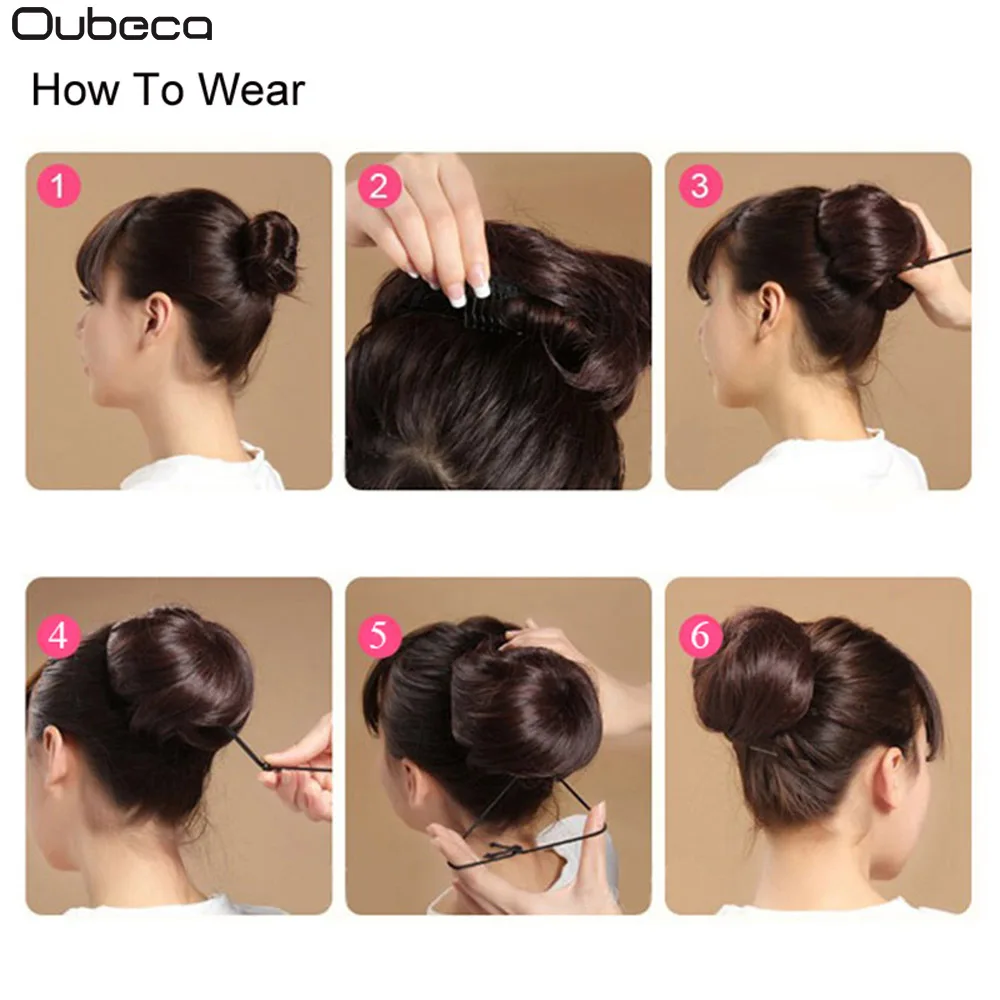 

Oubeca Synthetic Drawstring Hair Bun Curly Messy Hair Buns Dount Chignon Hairpiece Updo Cover Ponytail Extensions For Women