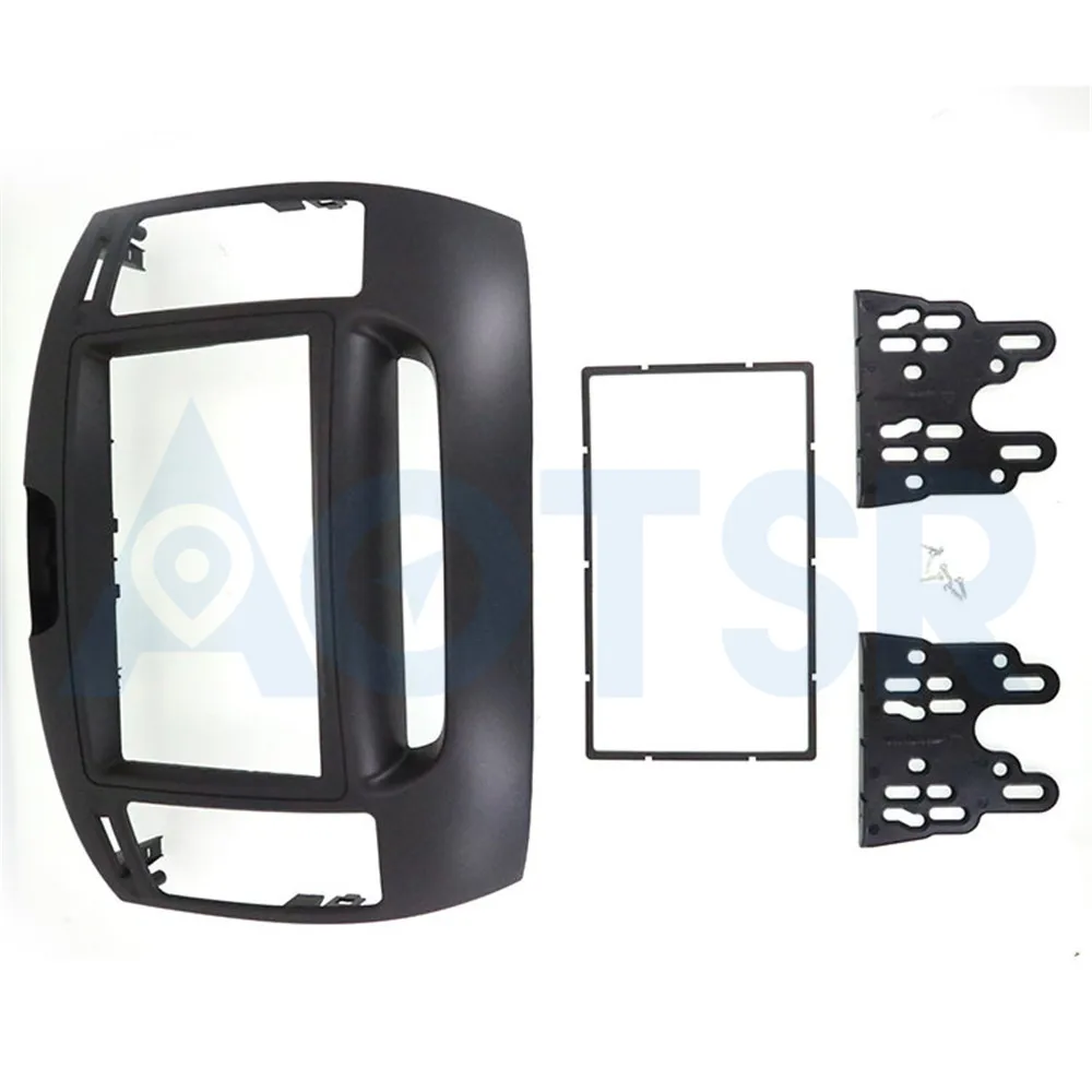 2 din Радио панель для HYUNDAI Elantra(HD) Avante(HD) 2006-2010 аудио панель Монтаж Установка адаптер каркаса(левое колесо) серый