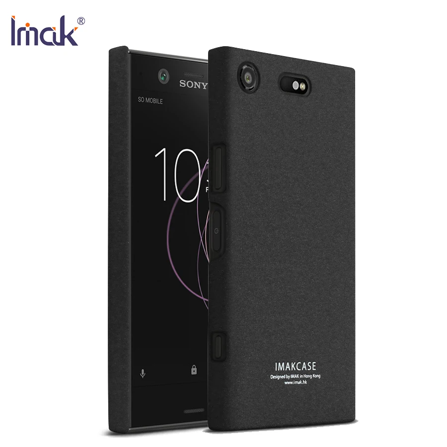 Для sony Xperia XZ1 Compact чехол IMAK Высокое качество матовый чехол для sony Xperia XZ1 Compact PC жесткий чехол