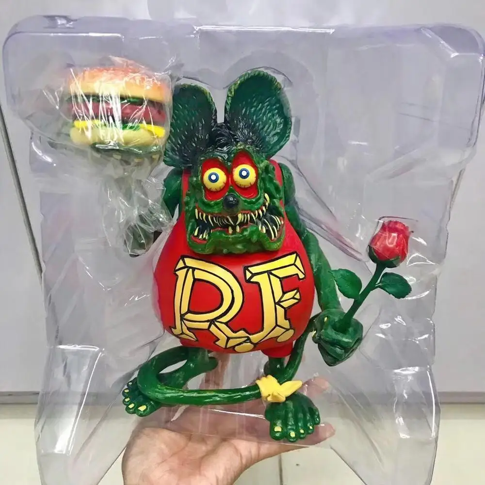 Новая коробка Wacky Wobbler Крыса FINK ПВХ подвижная Коллекция игрушек и кукол подарки 21