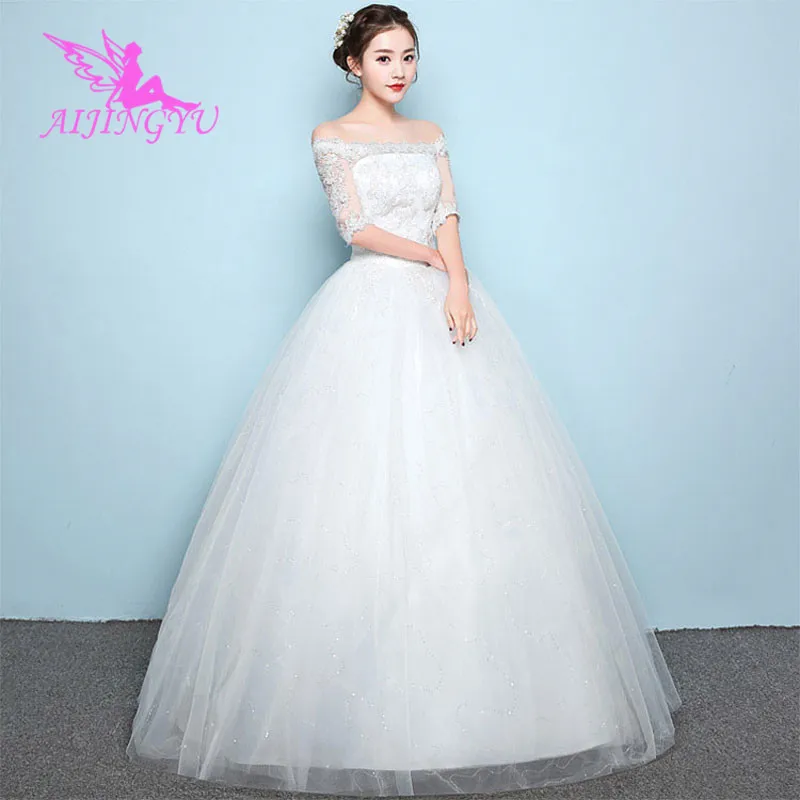 AIJINGYU dresses guest comunion weding dress for wedding party WK503 | Свадьбы и торжества