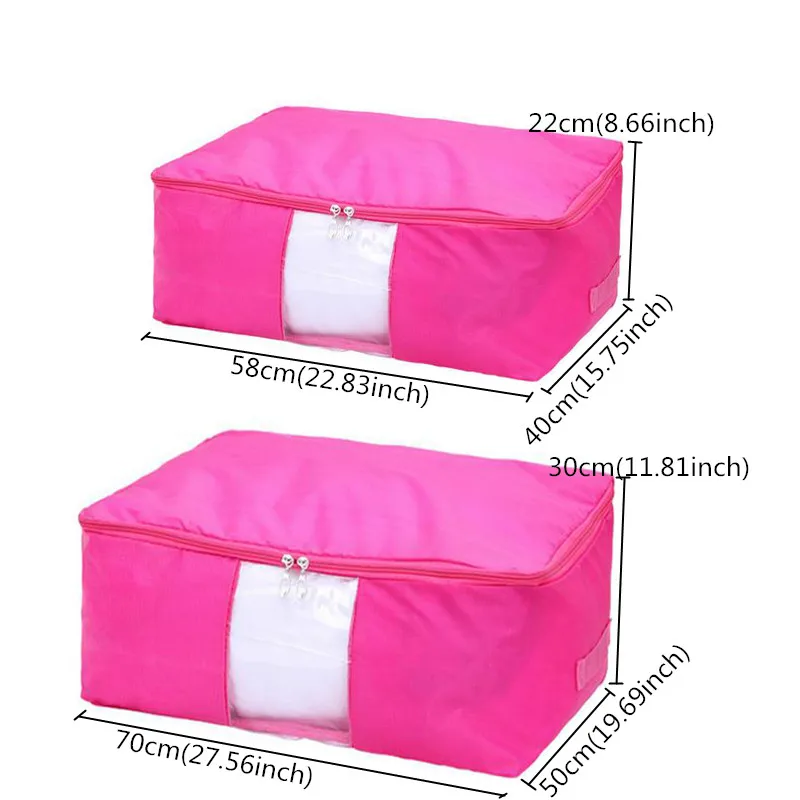 ASFULL Quilt Storage Bags Oxford Luggage L XL House Organizer for Waterproof Cabinet free shipping | Дом и сад