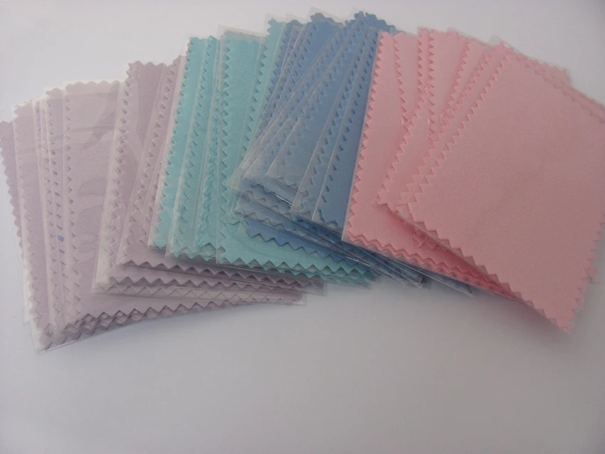 

Sample 20pcs/lot Thick Silver Polishing Cloth with PP package for 925 silver Golden Jewelry necessity Best Quality