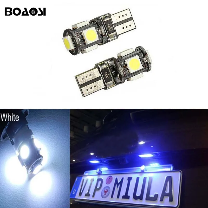 Светодиодный светильник BOAOSI 4x для номерного знака лампа без ошибок Land Rover Discovery