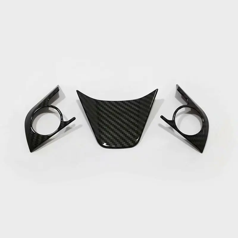 

2Pcs Car ABS Steeling Wheel Decoration Frame Trim Cover For Toyota Avalon 2018 2019 Interior Accessories