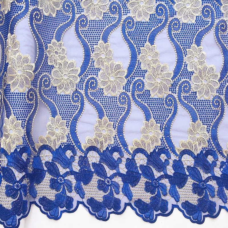 Сиреневые кружевные шнурки для нигерийской вечеринки 2019 Африканский кружевной