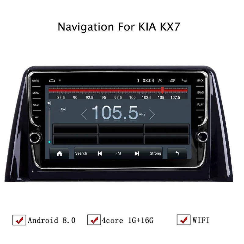 10 1 &quotAndroid 8 автомобильный gps навигатор для Kia KX7 Sorento 2017 Автомагнитола стерео