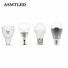 Светодиодная лампа Mi E27 E14 GU10 AC85-265V 110 В 220 В 4 Вт 5 Вт 6 Вт 9 Вт CW WW RGBW RGB CCT, светодиодная лампа RF с дистанционным управлением и Wi-Fi, светодиодная лампа