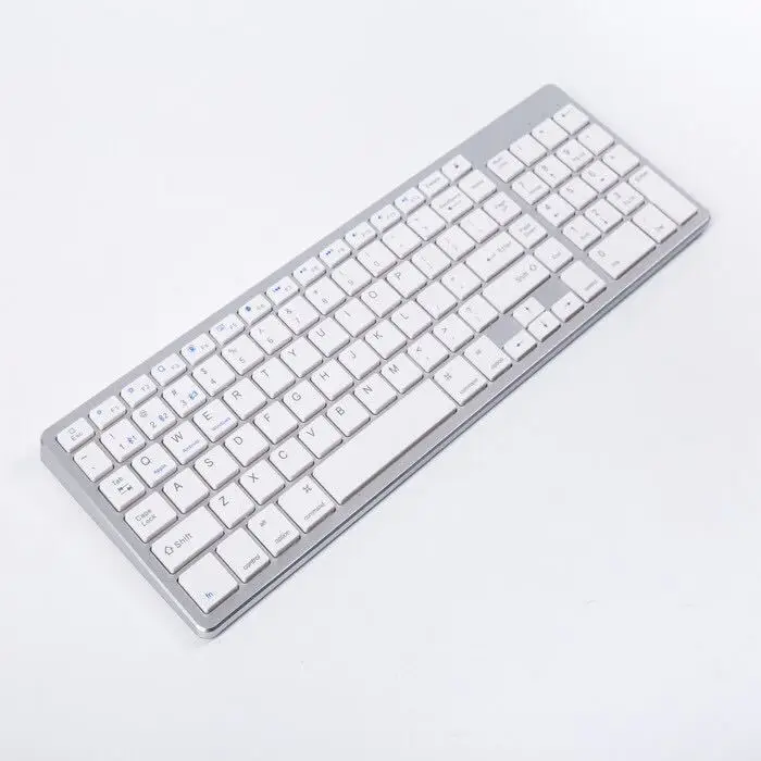Клавиатура из алюминиевого сплава для ipad pro macbook air настольная клавиатура