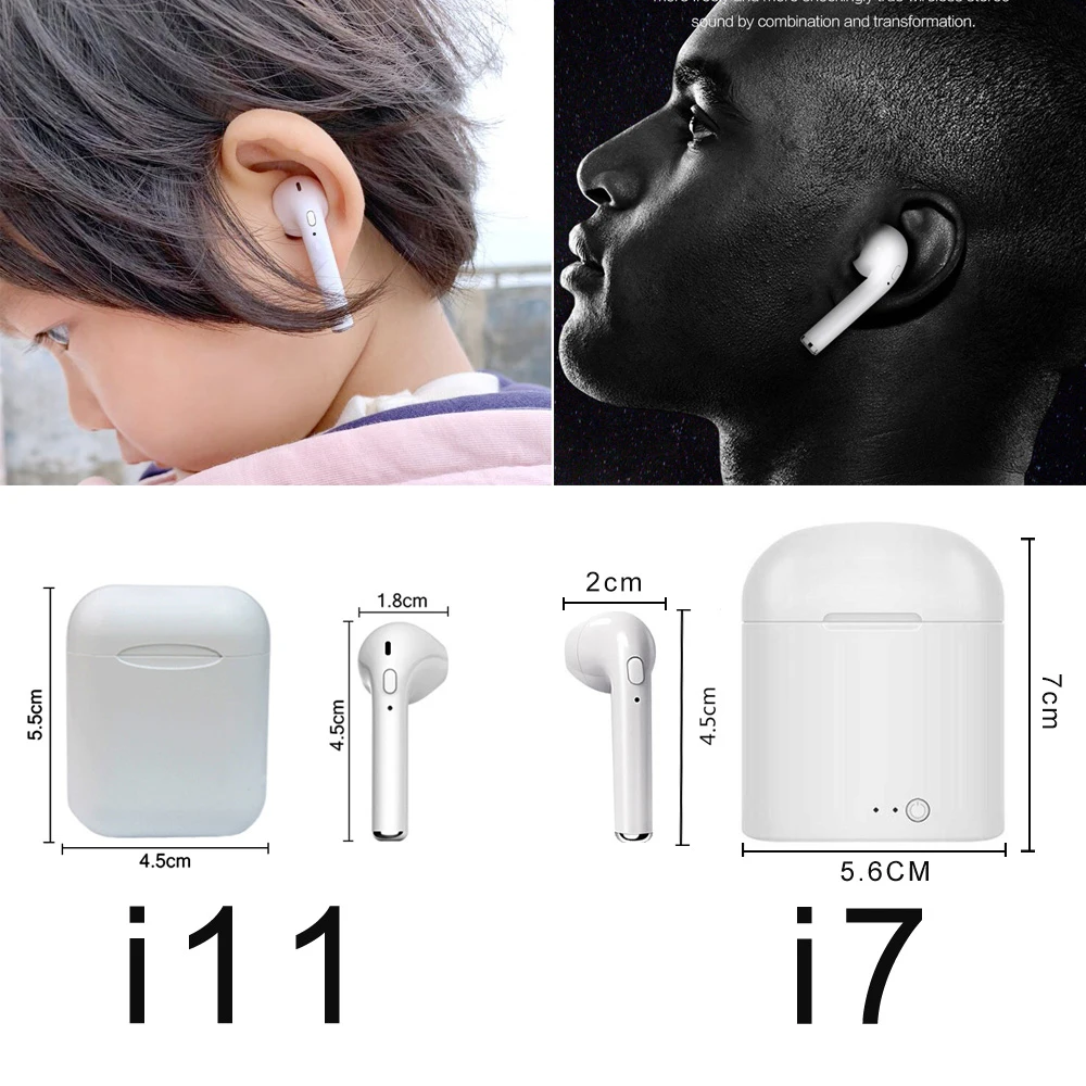 I11 tws беспроводные наушники 5,0 стерео Bluetooth наушники спортивные мини наушники гарнитуры с микрофоном для мобильного телефона Hifi наушники