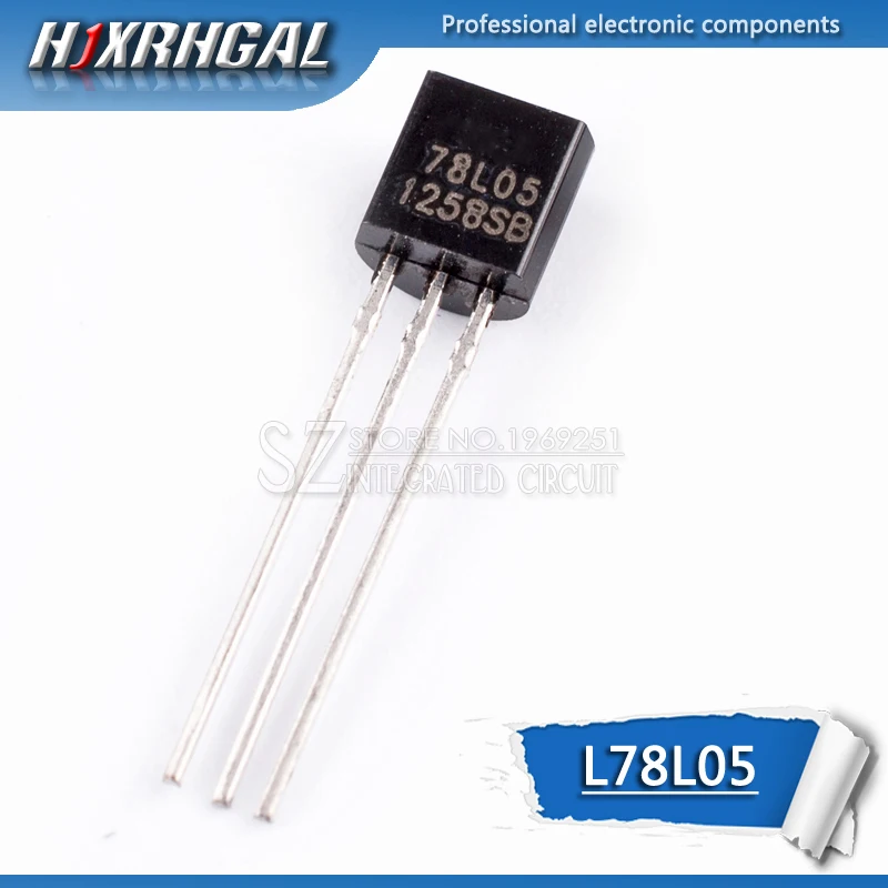 1 шт. 78L05 L78L05 TO92 TO 92|Интегральные схемы| |