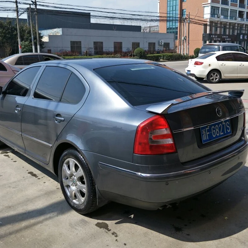 Для Skoda Octavia, спойлер, высокое качество, абс материал, автомобильное заднее крыло, грунтовка, цвет, задний спойлер для Skoda Octavia, спойлер 2008