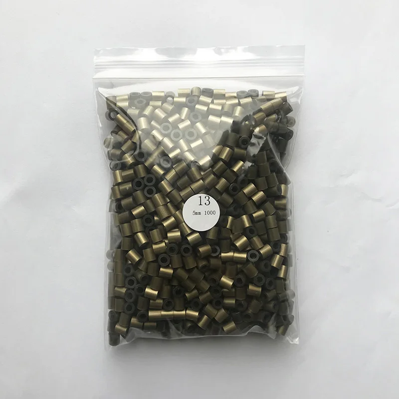 as the Photo 1000 Beads/Bag 5mm Perler Artkal Beads 37 Colors Available Material Bag DIY Cartoon Making Tube Colorful Beads Educational Toys - Цвет: as the Photo