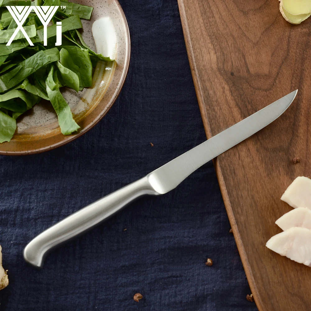 XYj 5 inch Boning Knives Stainless Steel Chef Kitchen Knife Super Durable Sharp Blade Non-Slip Handle Kitchen Cooking Tools