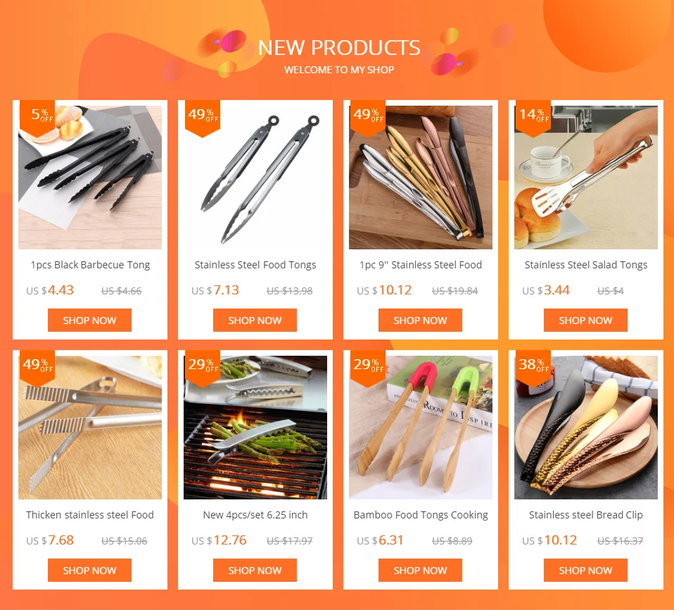 1 шт., черные щипцы для приготовления пищи из нержавеющей стали, щипцы для приготовления хлеба, барбекю, зажимы для барбекю, салат, Кук, буфет, сервировочная посуда, кухонный инструмент