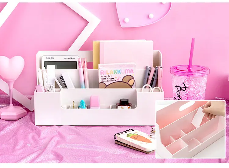 Многофункциональный офисный стол, наборы, аксессуары для стола, канцелярский стол, органайзер, секретный офисный органайзер, пластиковый ящик для хранения