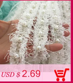 5 см шириной 2 ярдов розовый черный белый гофрированный кружевной отделкой кружевная лента с вышивкой ткань DIY ручной работы материал