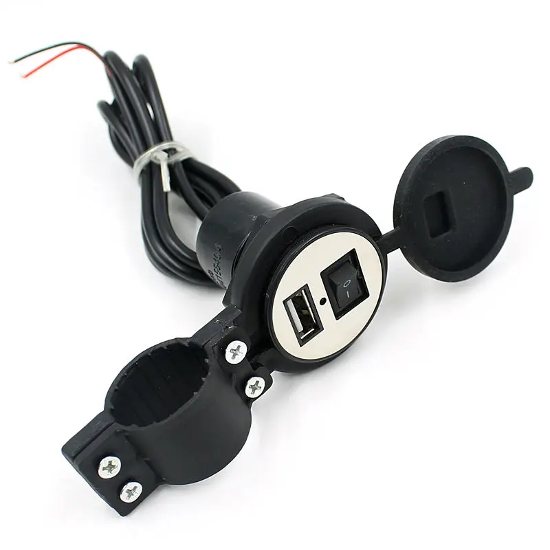 WUPP мотоцикл Usb зарядное устройство водонепроницаемый Прикуриватель разъем