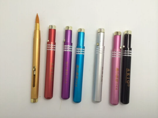 Женская портативная Выдвижная косметическая кисть для губной помады блеск новый