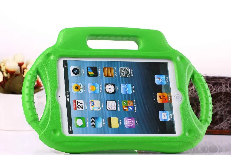 2015 Kids Proof Thick Foam EVA radio style Cover Case Stand Handle for iPad mini 1 2 3 case hot sale freeshhip|handles garden tools|stand lcdhandle