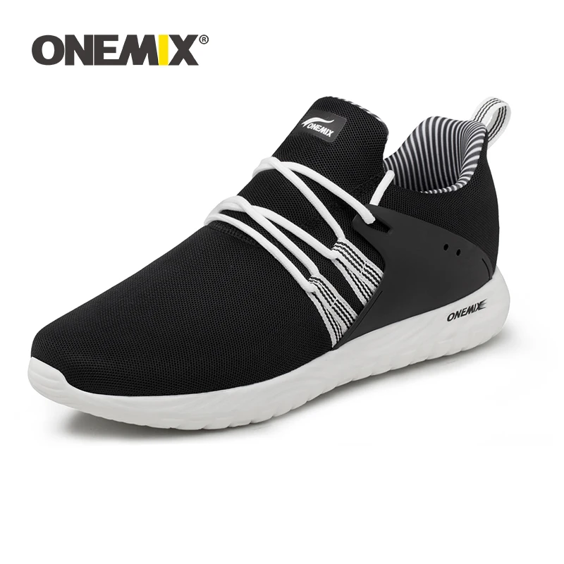 ONEMIX Breathable Mesh Running Shoes For Men Sneakers Women Lightweight Spotrs Shoes Comfortable Outdoor Walking Trekking Shoes