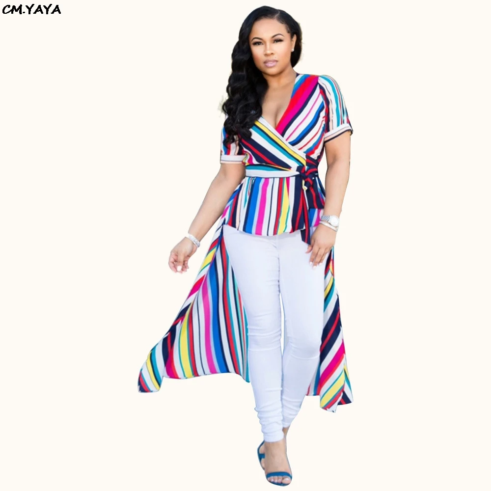 Женское асимметричное платье-макси с поясом платье-рубашка v-образным вырезом и