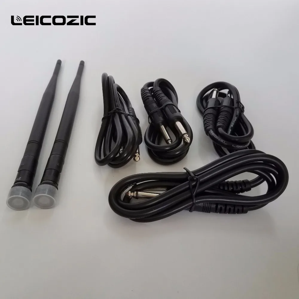 Leicozic IEM Беспроводная система монитора UHF в ухо беспроводные наушники и 8 ресиверов