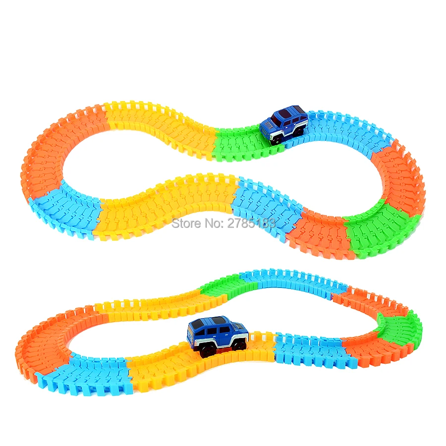 Литье под давлением DIY сборка головоломка транспортные средства Игрушка Горки