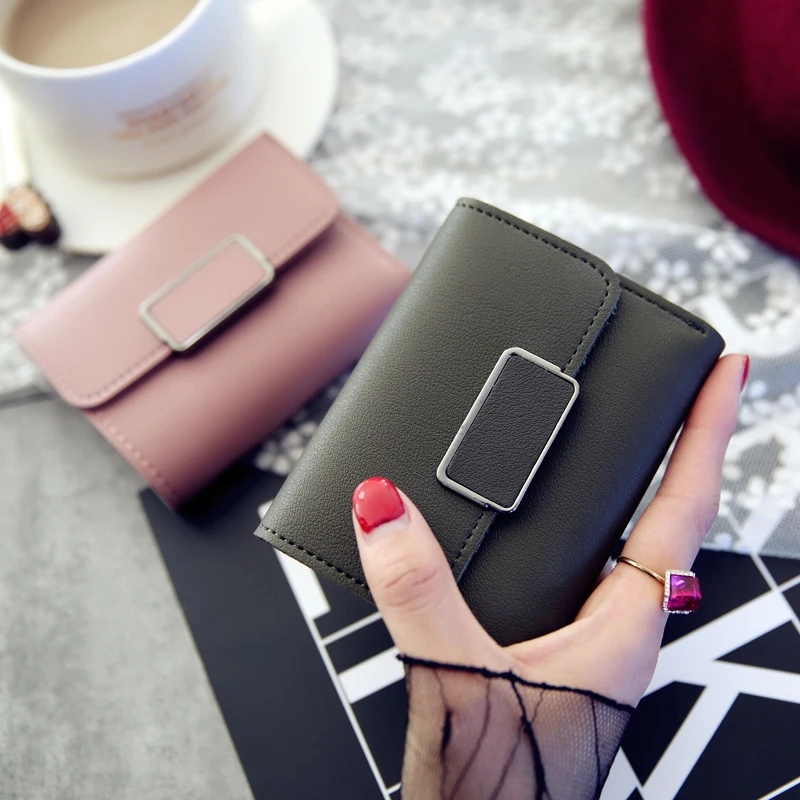 Кошелек Марка Для женщин маленький кошелек кожаные женские сумки ручной