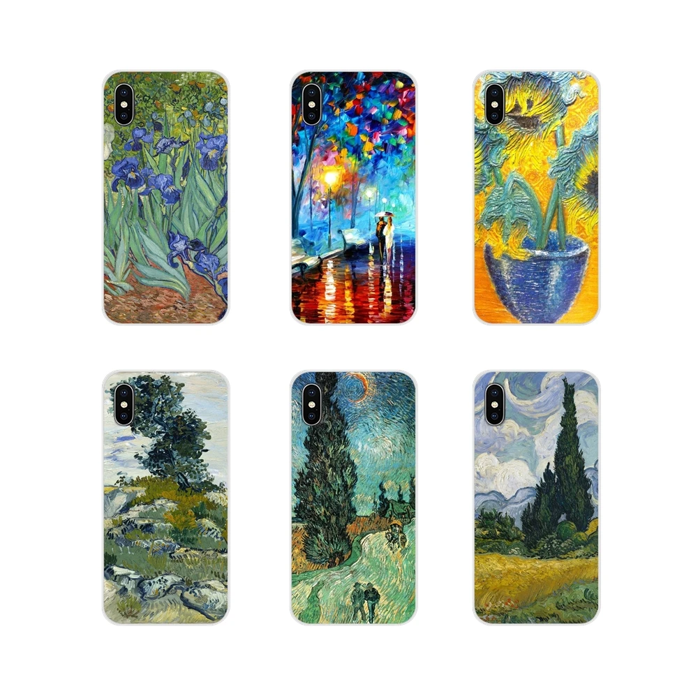 Чехлы для телефонов Xiaomi Redmi Note 6A MI8 Pro S2 A2 Lite Se MIx 1 Max 2 3 Oneplus 6T starry night Space Van Gogh Art |