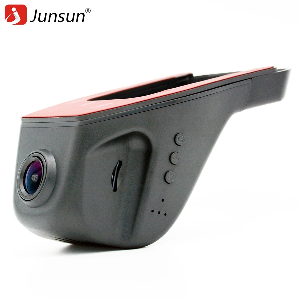 Junsun Wi Fi Car DVR ПРИЛОЖЕНИЕ Манипуляции Новатэк 96655 IMX 322 Full HD 1080 P Универсальный