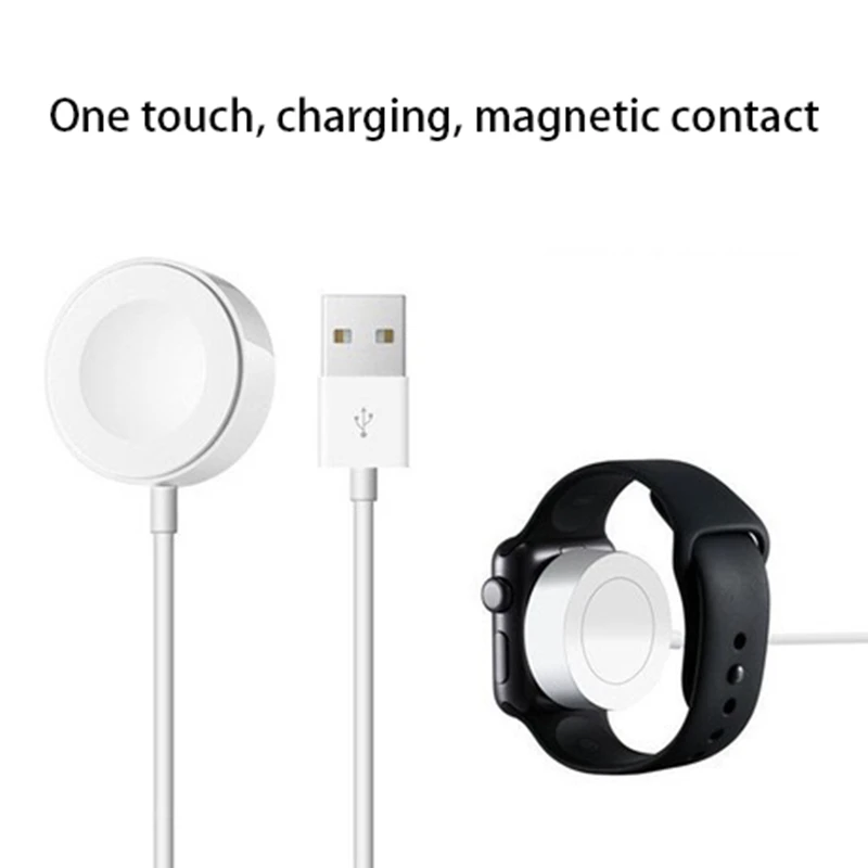 Беспроводной быстро Зарядное устройство для наручных часов Apple Watch зарядка через usb для Watch Series 2/3/4 магнитные часы Зарядное устройство 38 мм и 42 мм Смарт-часы