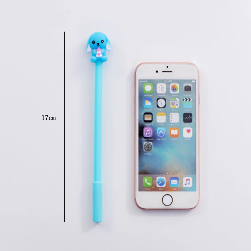 30 шт./лот детская мультяшными собачками Ручка с чернилами стандартных цветов 0 5