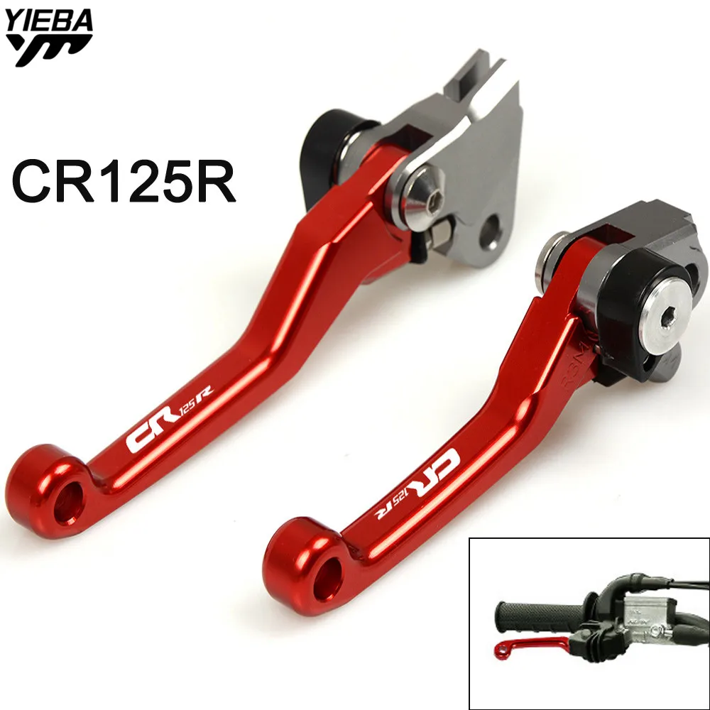 Тормозной рычаг сцепления для мотоцикла Dirt Bike Honda CR125R CR 125 R 1992 2003 2004 2007 ручка